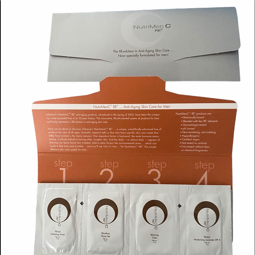 BNS - Arbonne NutriMenC packs to last up to a few weeks to a month